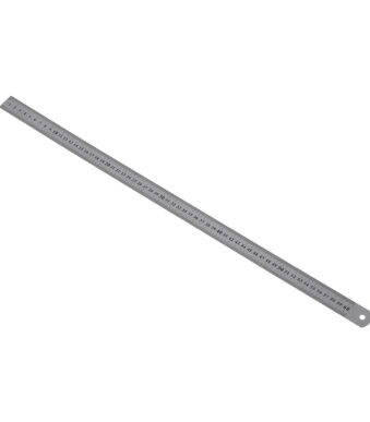 metal ruler long